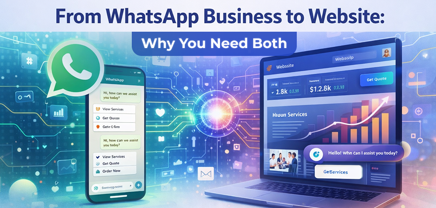 From WhatsApp Business to Website: Why You Need Both