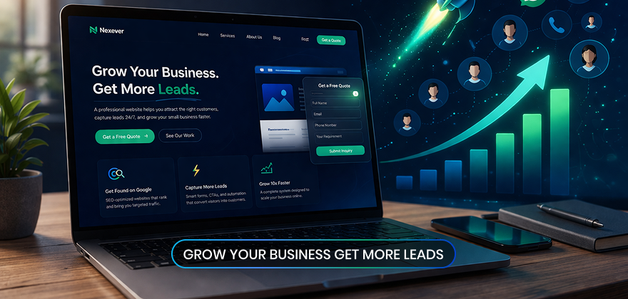 How Small Businesses Can Get 10x More Leads Using a Website
