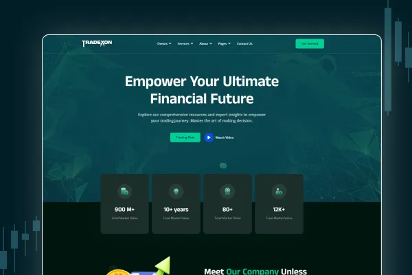 TradeXon – Crypto & Financial Trading Platform