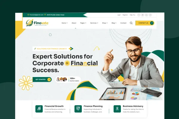 Finovate – Corporate Financial Solutions Platform